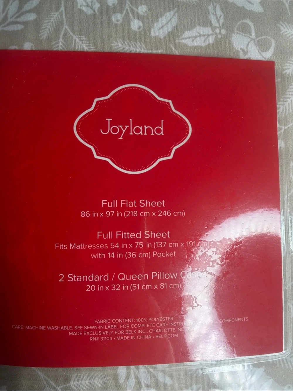 Joyland cream microfiber